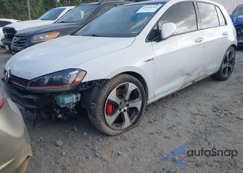 2016 Volkswagen Golf Gti Se W/Performance Package 4-Door z USA, uszkodzony, nr VIN 3VW547AU4GM062025